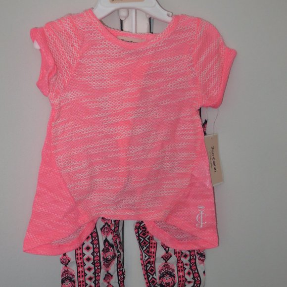 New Juicy Couture Girls 2pc  Set 3 T - Picture 1 of 4